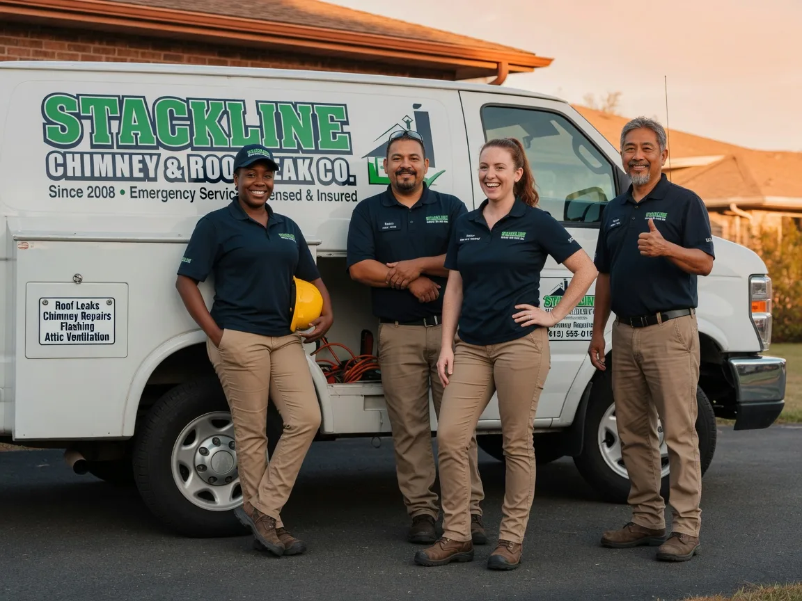 Chimney flashing repair company in Korbel, CA